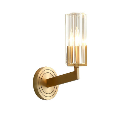 Kayla Brass Bracket light Wall Lamp