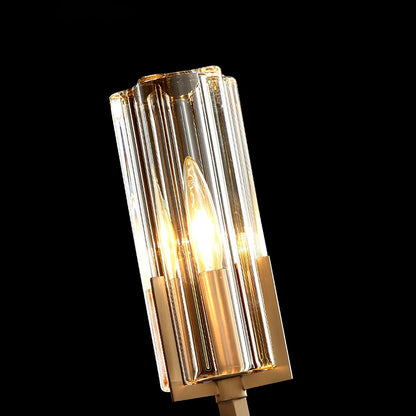 Kayla Brass Bracket light Wall Lamp