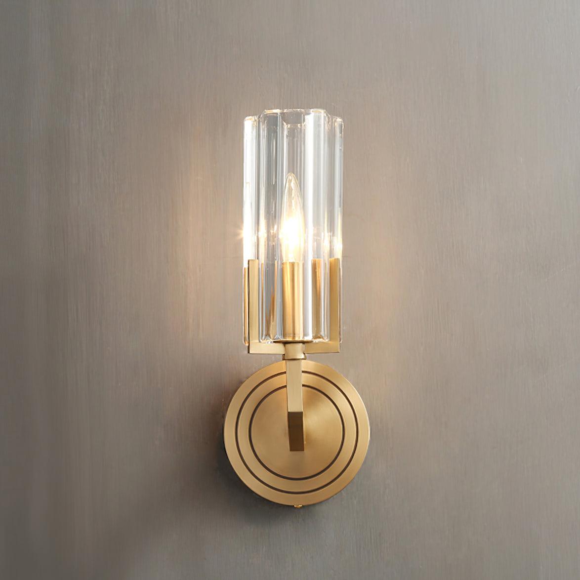 Kayla Brass Bracket light Wall Lamp