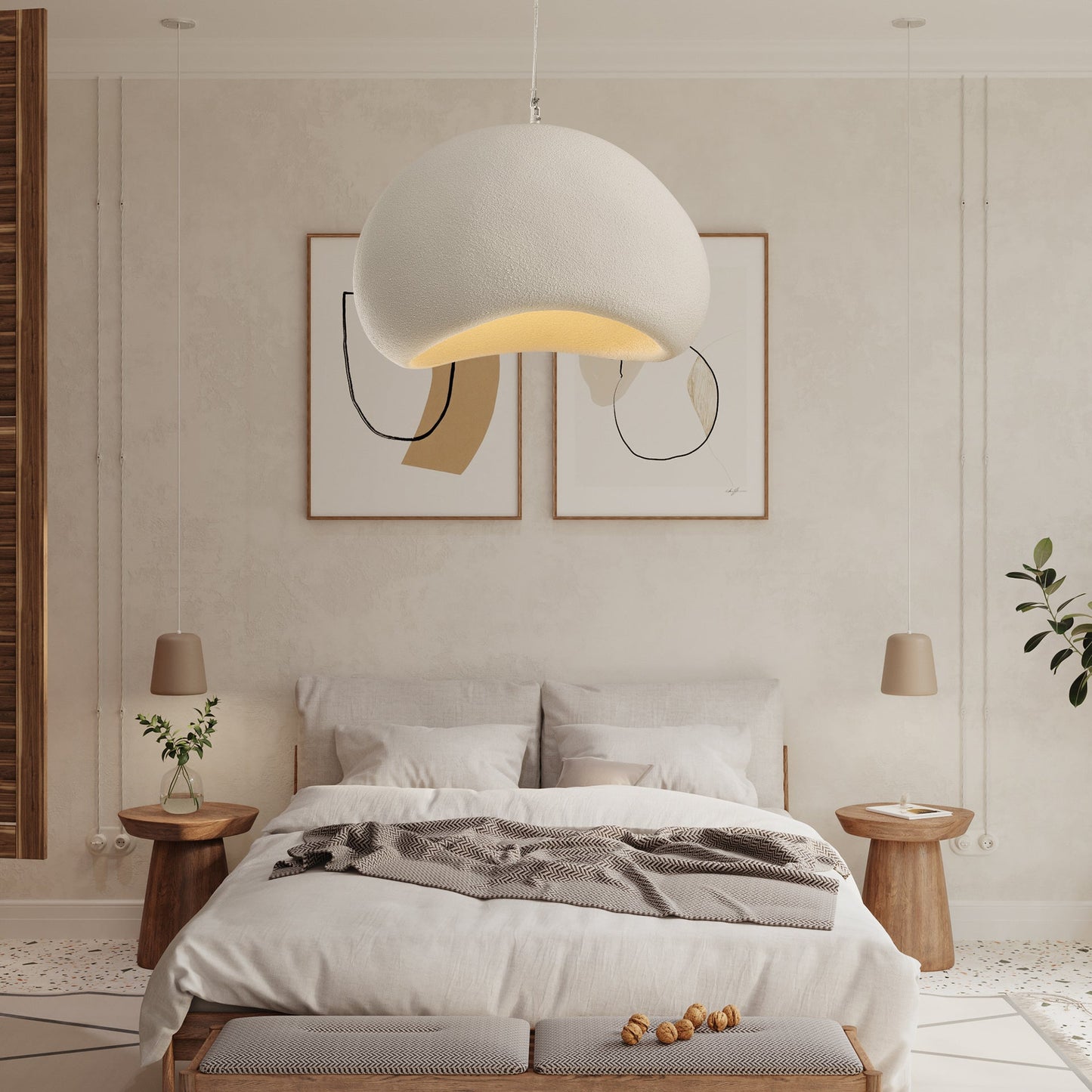 Khmara Resin Ceiling light fitting Pendant Light