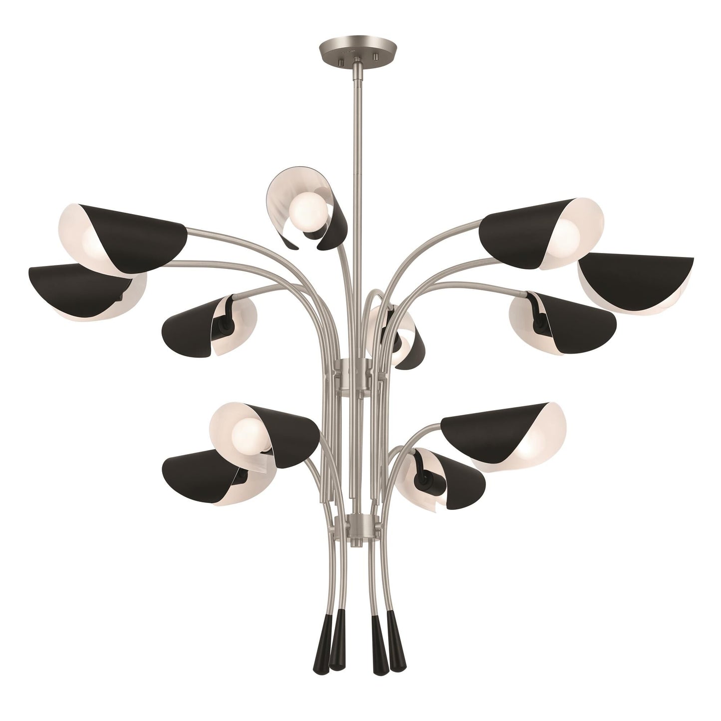 Kichler Lighting Arcus 46 Inch 12 Light Chandelier Cp785115