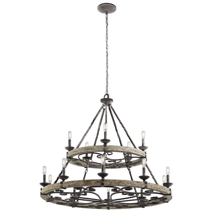 Kichler Lighting Taulbee 44 Inch 15 Light Chandelier Cp67312