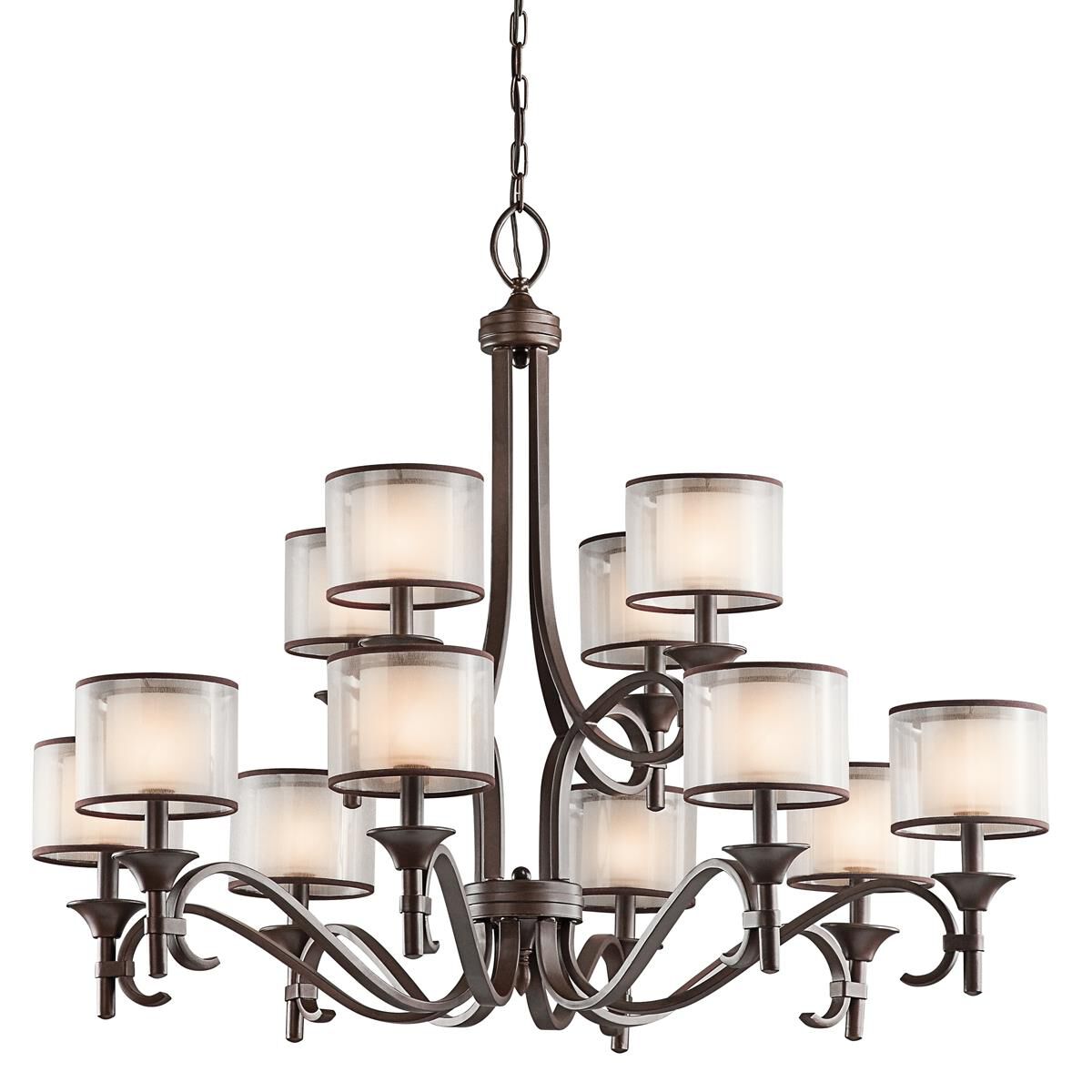 Kichler Lighting Lacey 42 Inch 12 Light Chandelier Cp65297