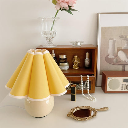 Kicsi Knife Pleat Nightstand lamp Table Lamp