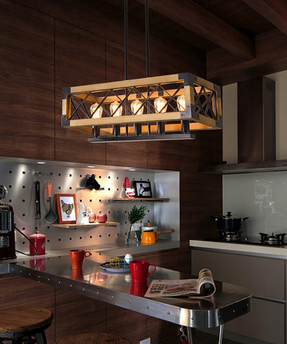 Kitchen Island Rectangle Chandelier