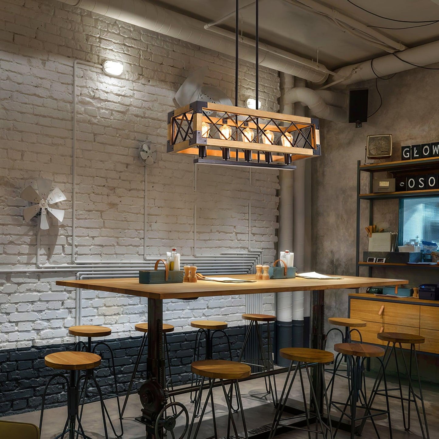 Kitchen Island Rectangle Chandelier