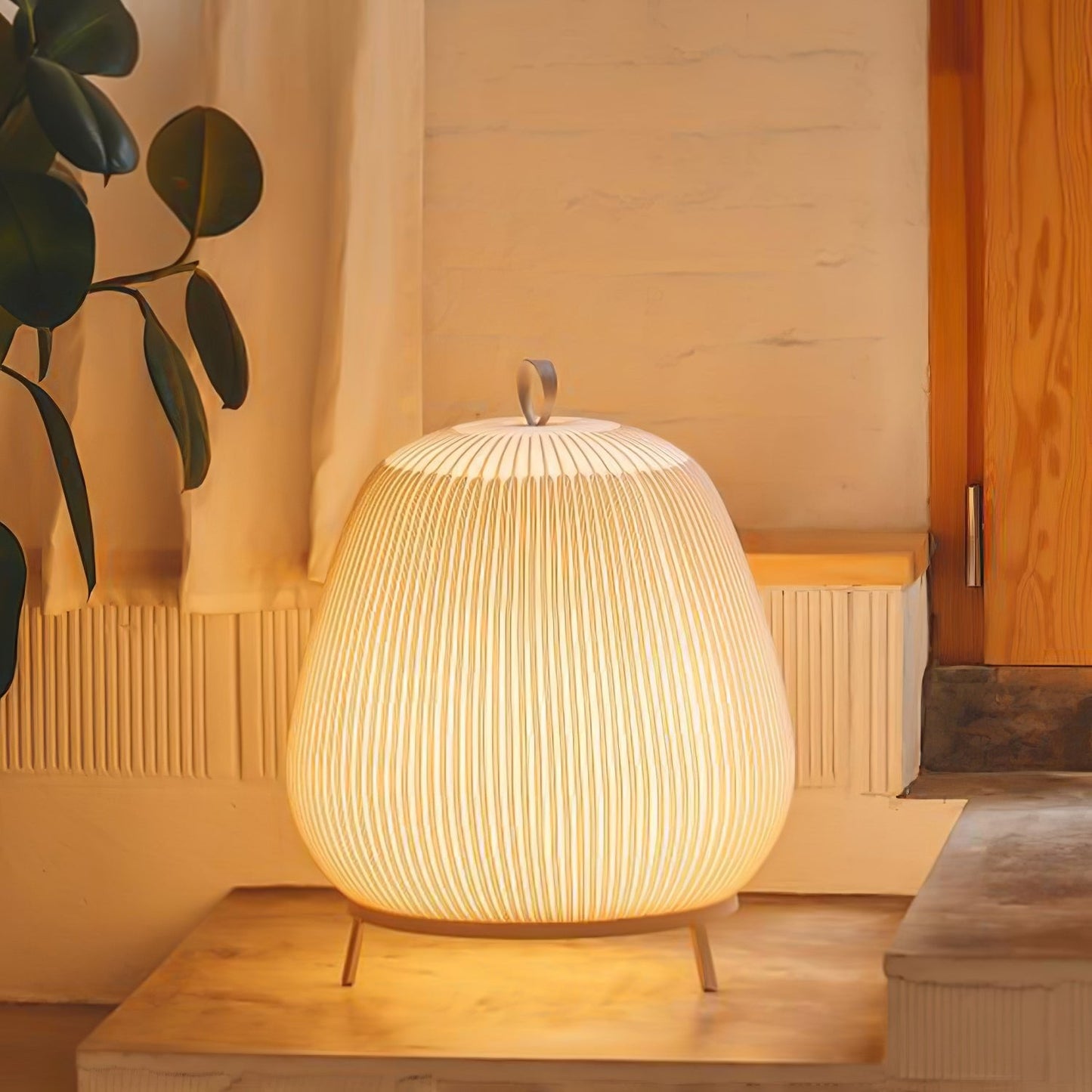 Lantern Knit Nightstand lamp Table Lamp