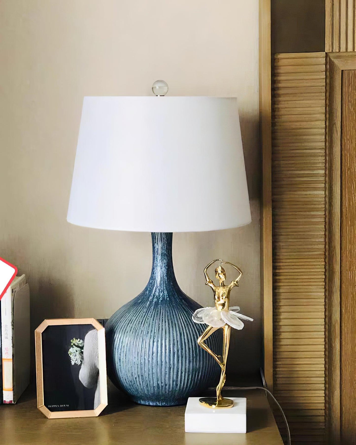 Kole Ceramic Bedside lamp Table Lamp