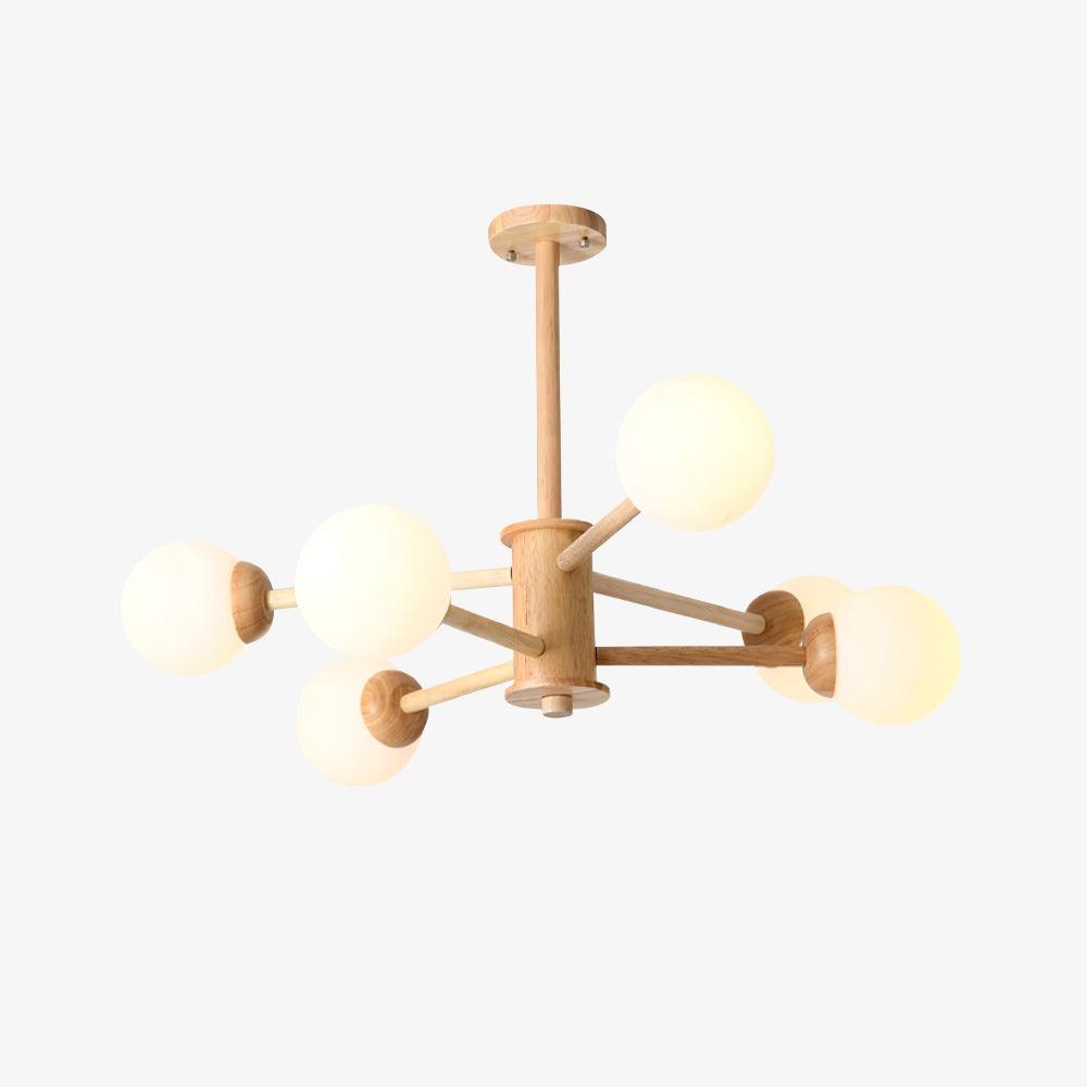 Kozan Wooden Chandelier