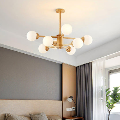 Kozan Wooden Chandelier