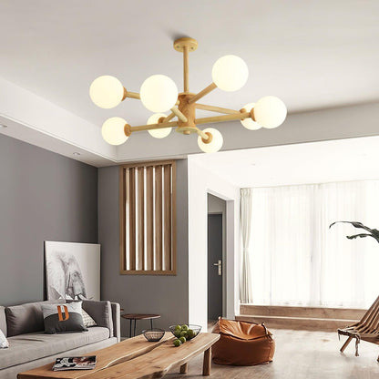 Kozan Wooden Chandelier