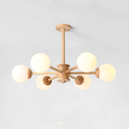 Kozan Wooden Chandelier