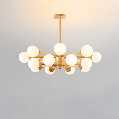 Kozan Wooden Chandelier