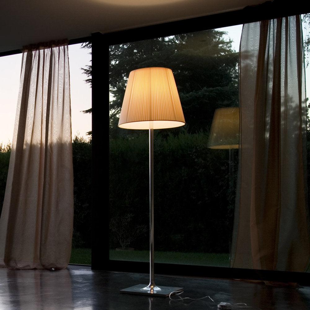 Chrome Prism Floor Lamp