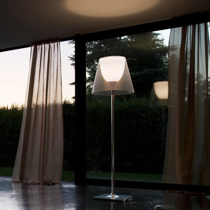 Chrome Prism Floor Lamp