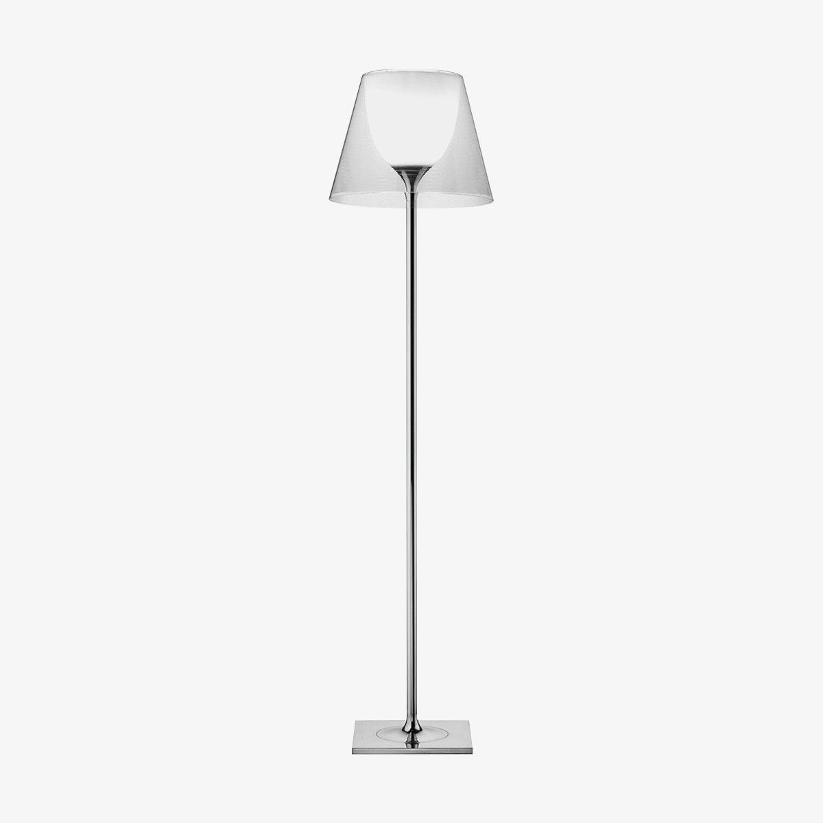 Chrome Prism Floor Lamp