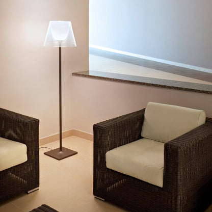 Chrome Prism Floor Lamp