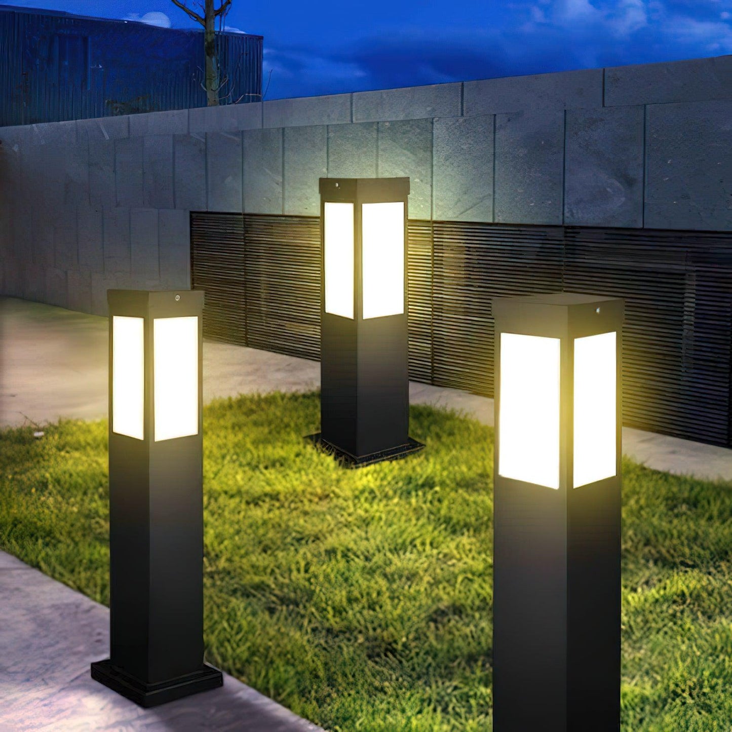 Kuzco Bollard Solar Outdoor Light