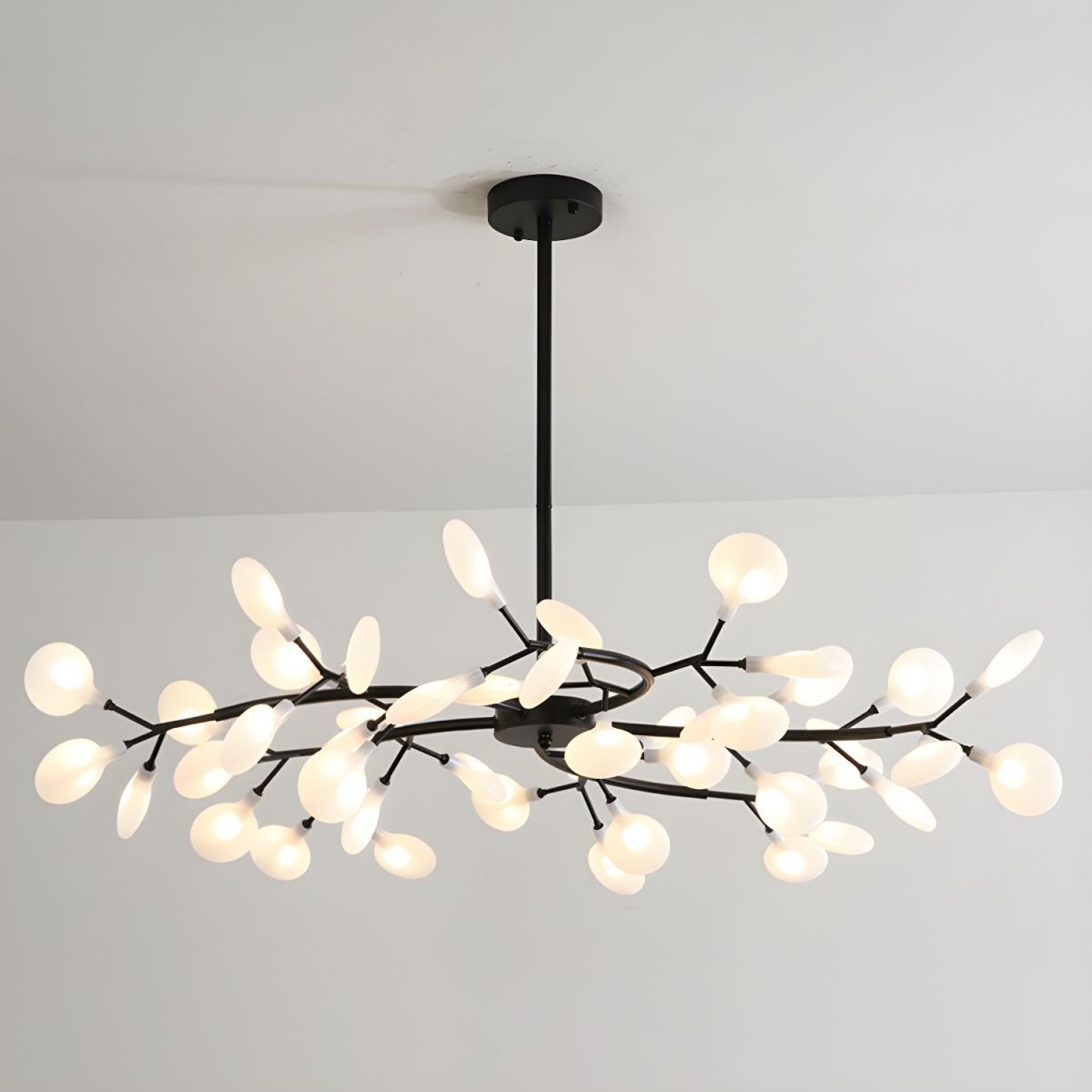 LED Firefly Sputnik Crown Chandelier