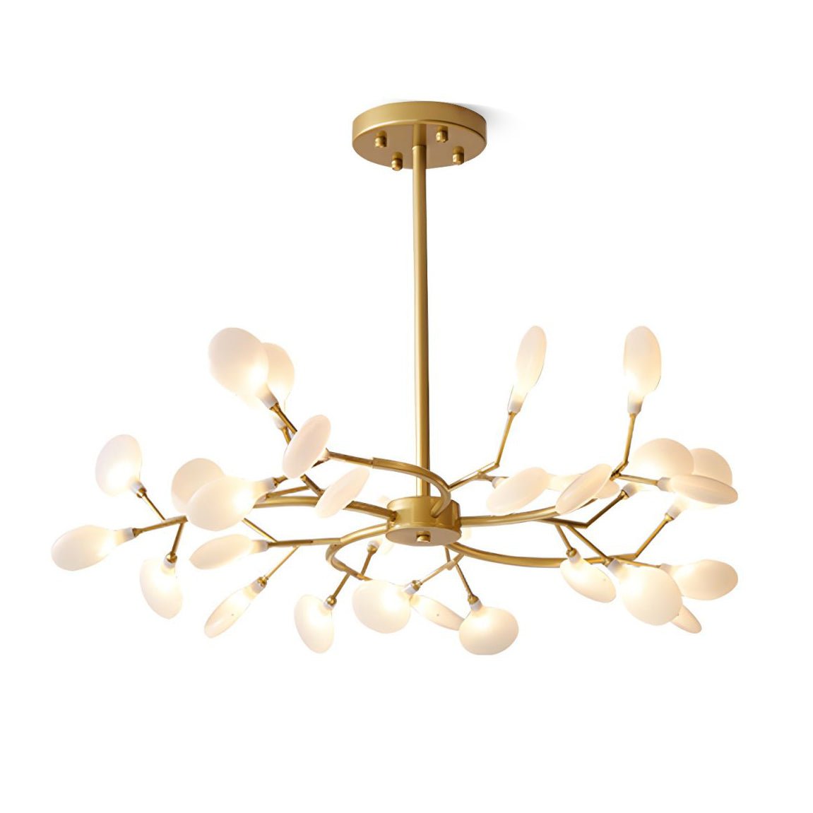 LED Firefly Sputnik Crown Chandelier