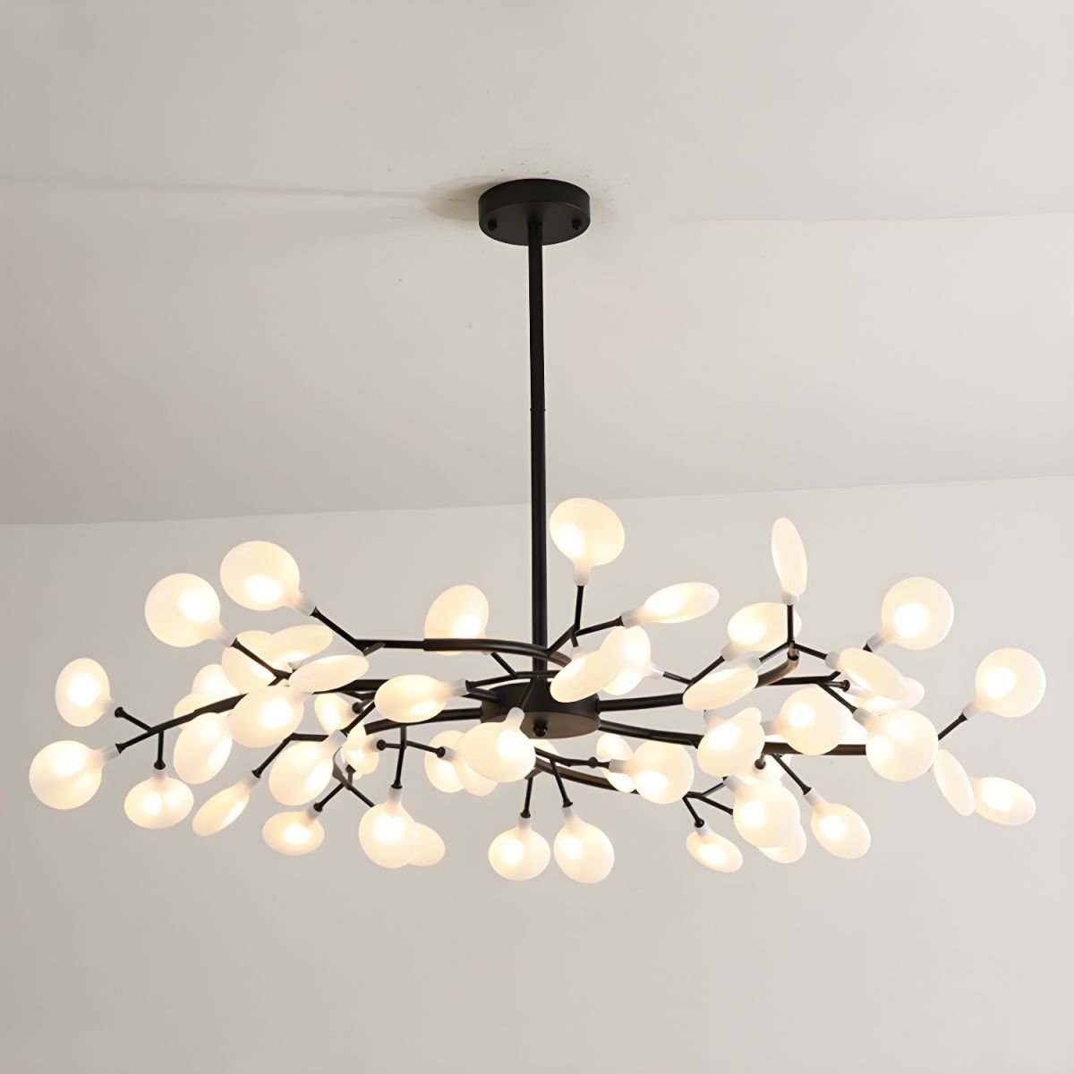 LED Firefly Sputnik Crown Chandelier