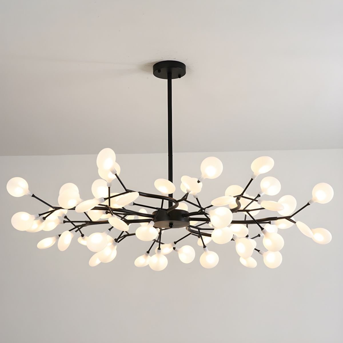 LED Firefly Sputnik Crown Chandelier