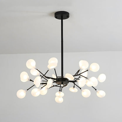 LED Firefly Sputnik Crown Chandelier