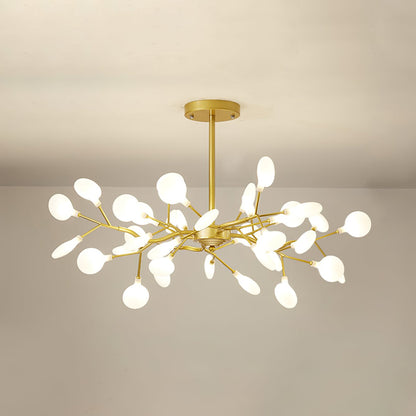 LED Firefly Sputnik Crown Chandelier