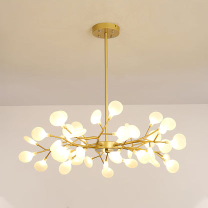 LED Firefly Sputnik Crown Chandelier