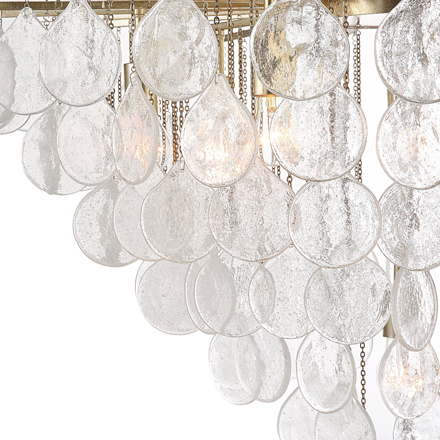 Uttermost Goccia 8 Light Tear Drop Glass Pendant