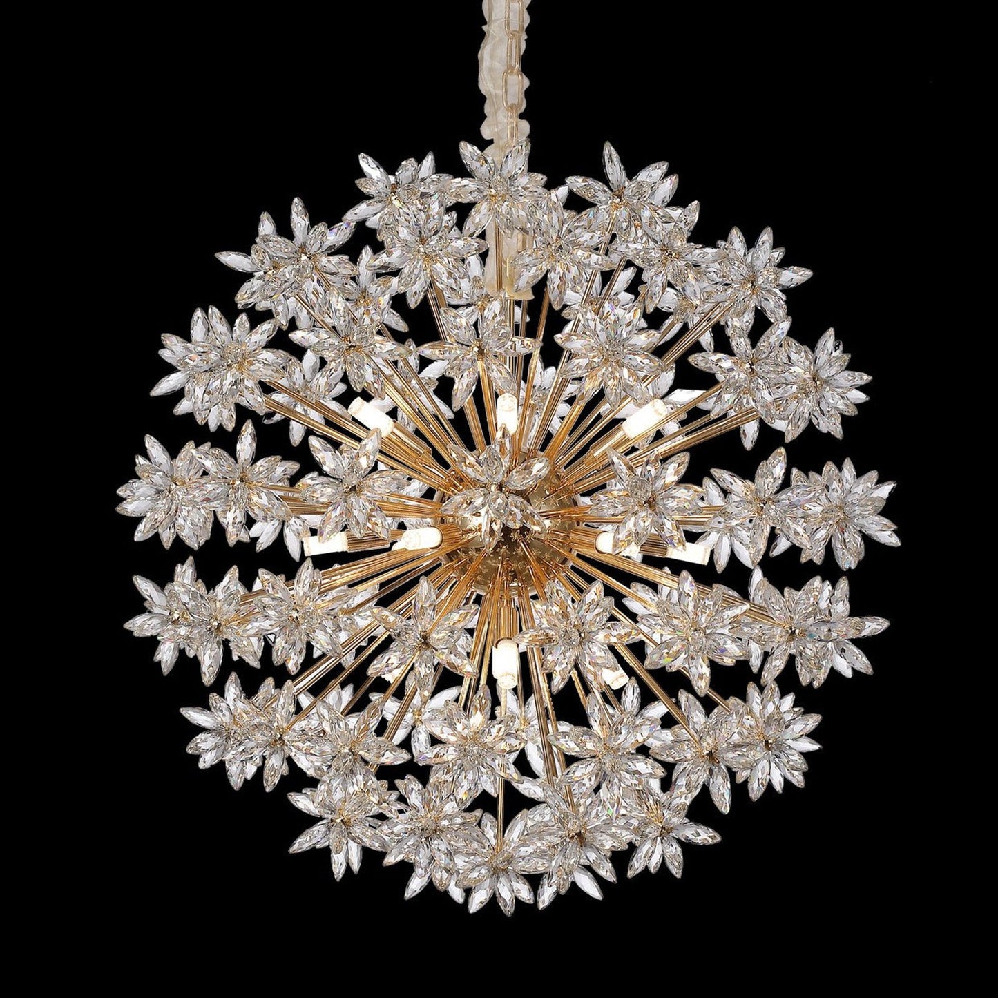 Michael Amini Lighting Bouquet 18 Light Round Chandelier