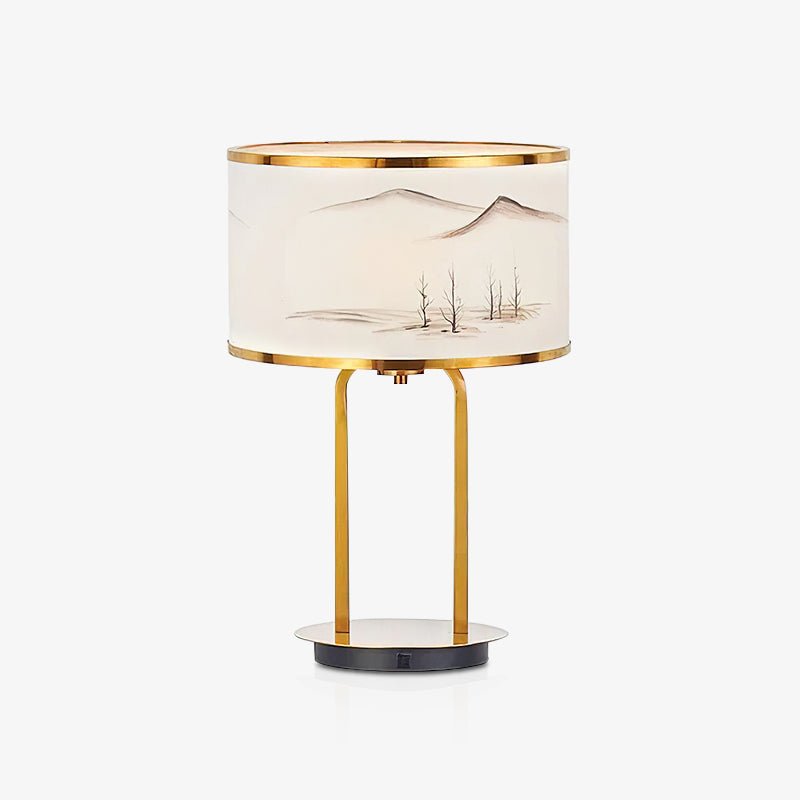 Landscape Painting Reading light Table Lamp