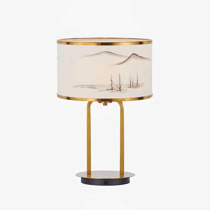 Landscape Painting Reading light Table Lamp