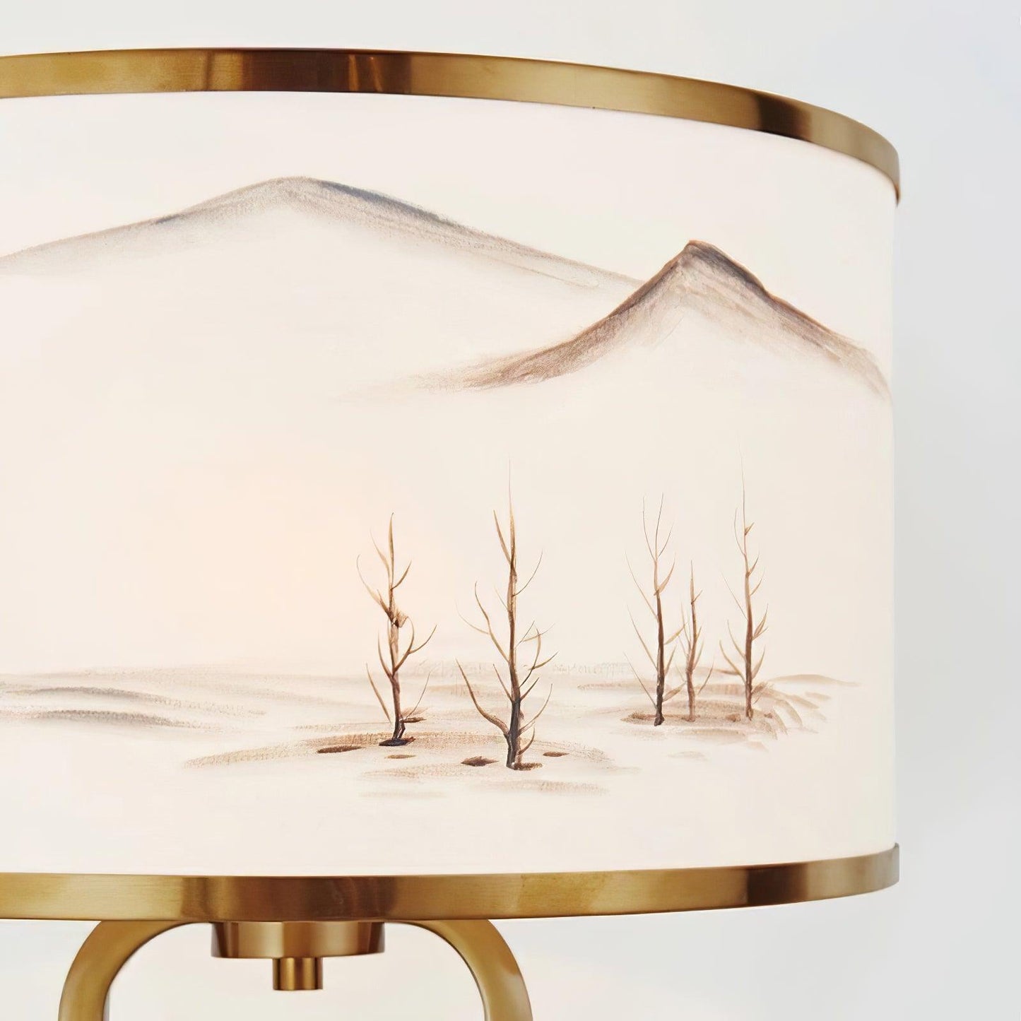 Landscape Painting Reading light Table Lamp