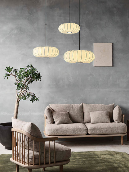 Lantern Silk Pendant Lamp