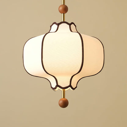 Lantern Fabric Droplight Pendant Light