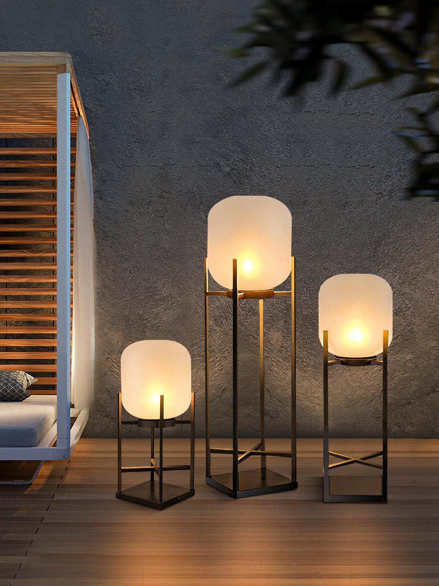 Lantern Landscape light Outdoor Floor Lamp