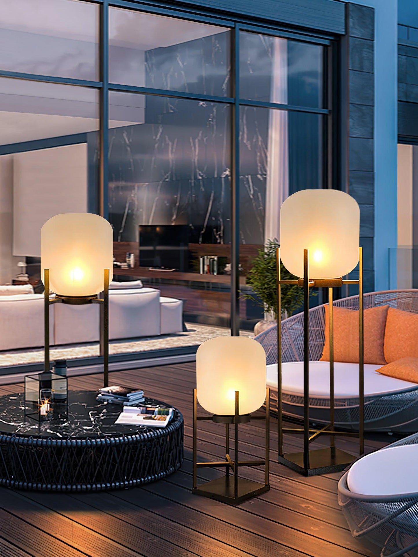 Lantern Accent Lamp Floor Light