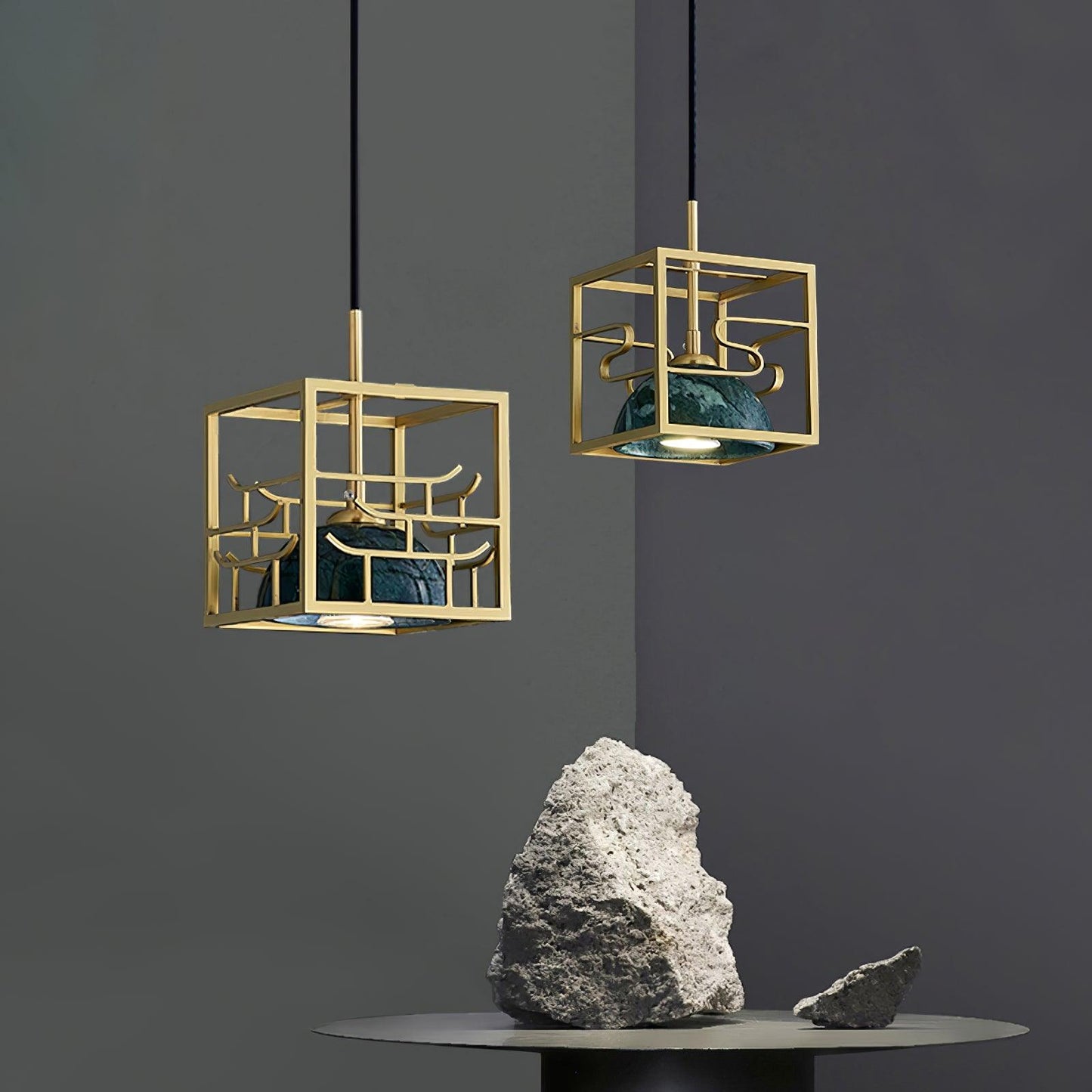 Lantern Square Pendant Lamp