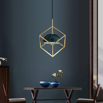 Lantern Square Pendant Lamp