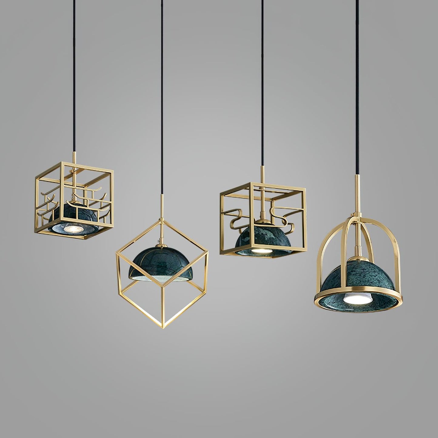 Lantern Square Pendant Lamp