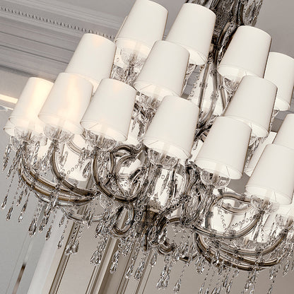 Large Exclusive Italian Crystal Chandelier