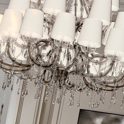 Large Exclusive Italian Crystal Chandelier