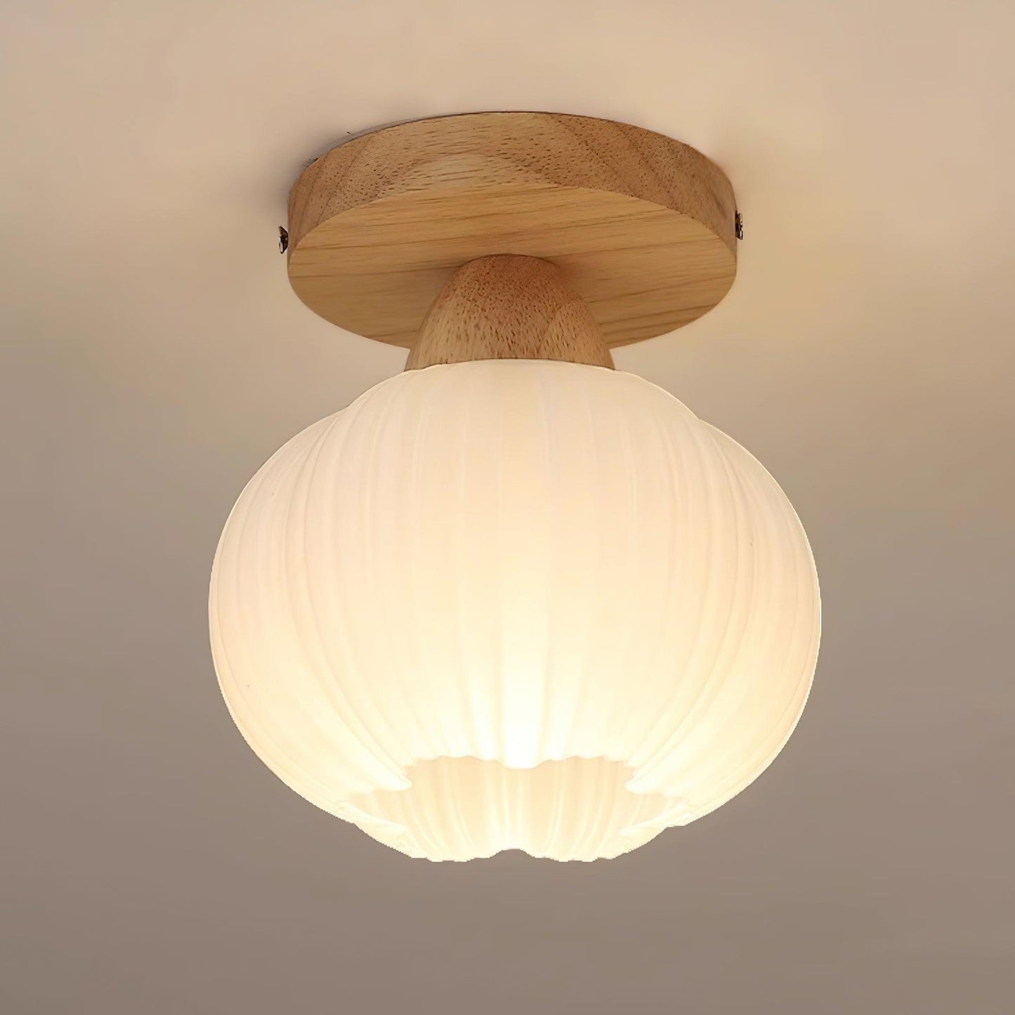 Large Flower Bag Flush mount light Ceiling Lamp