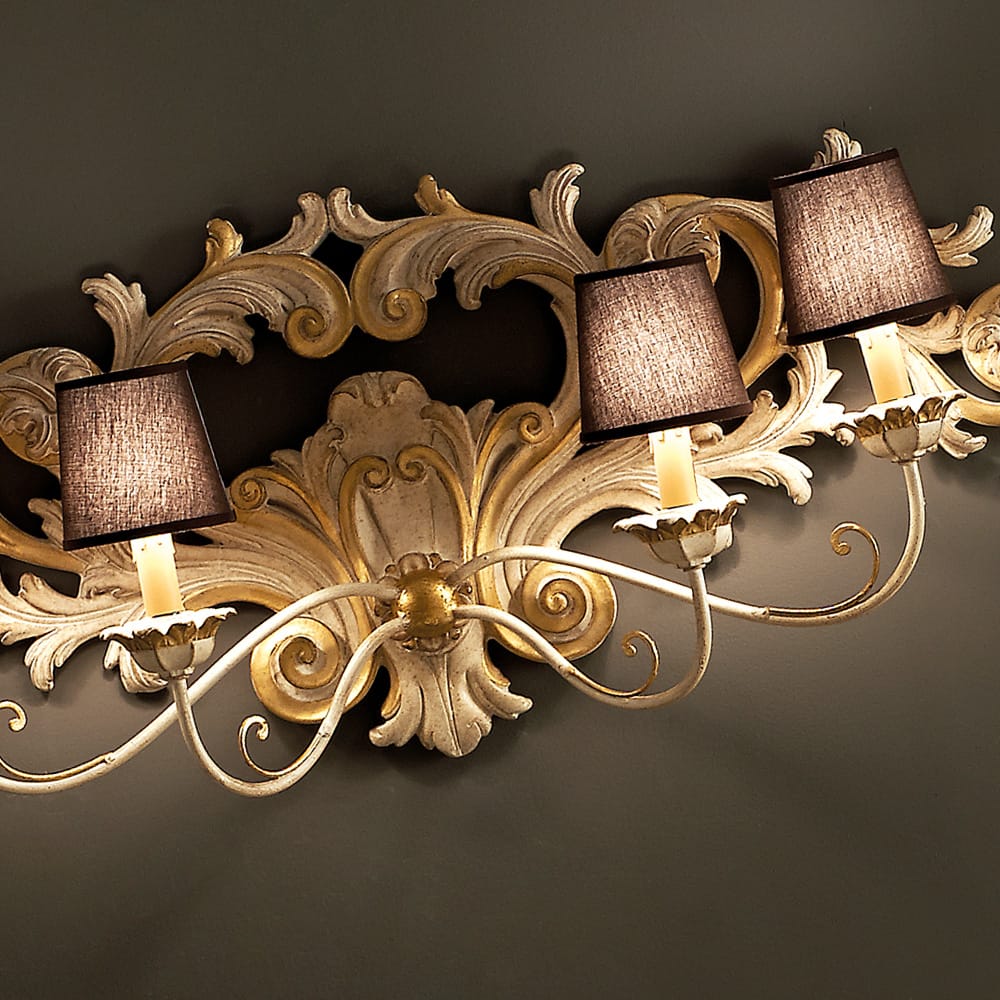 Large Ornate Italian Classic Designer Wall Light