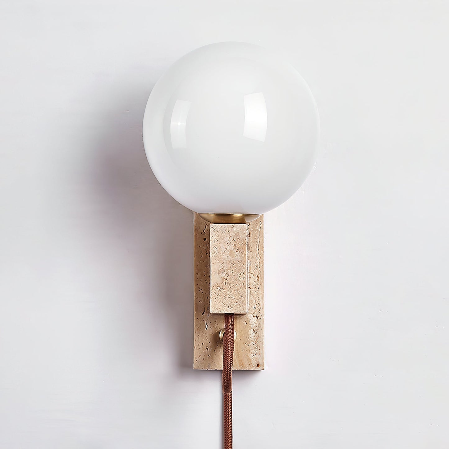 Atlas Globe Wall Sconce