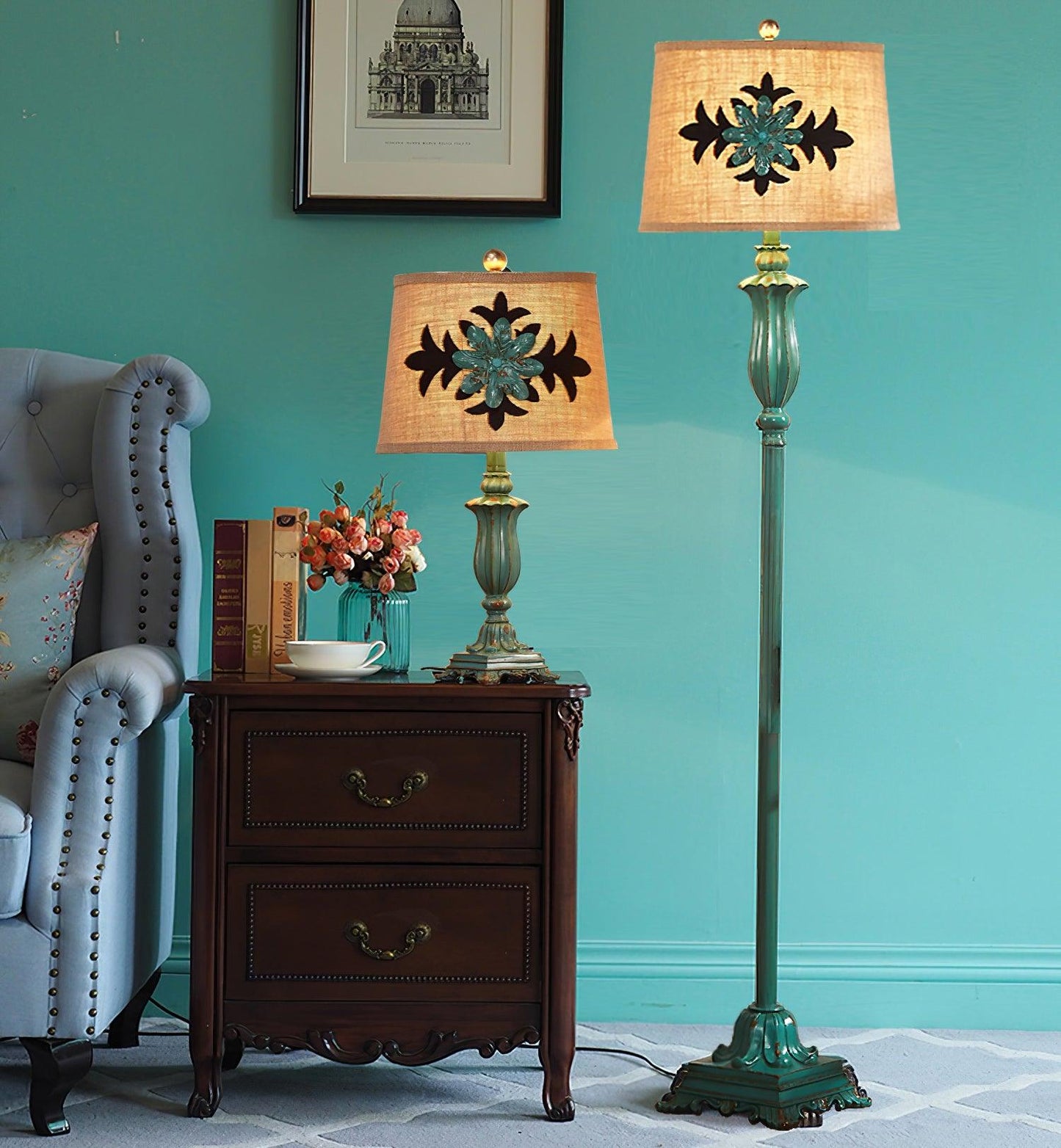 Lark Tall Lamp Floor Lamp