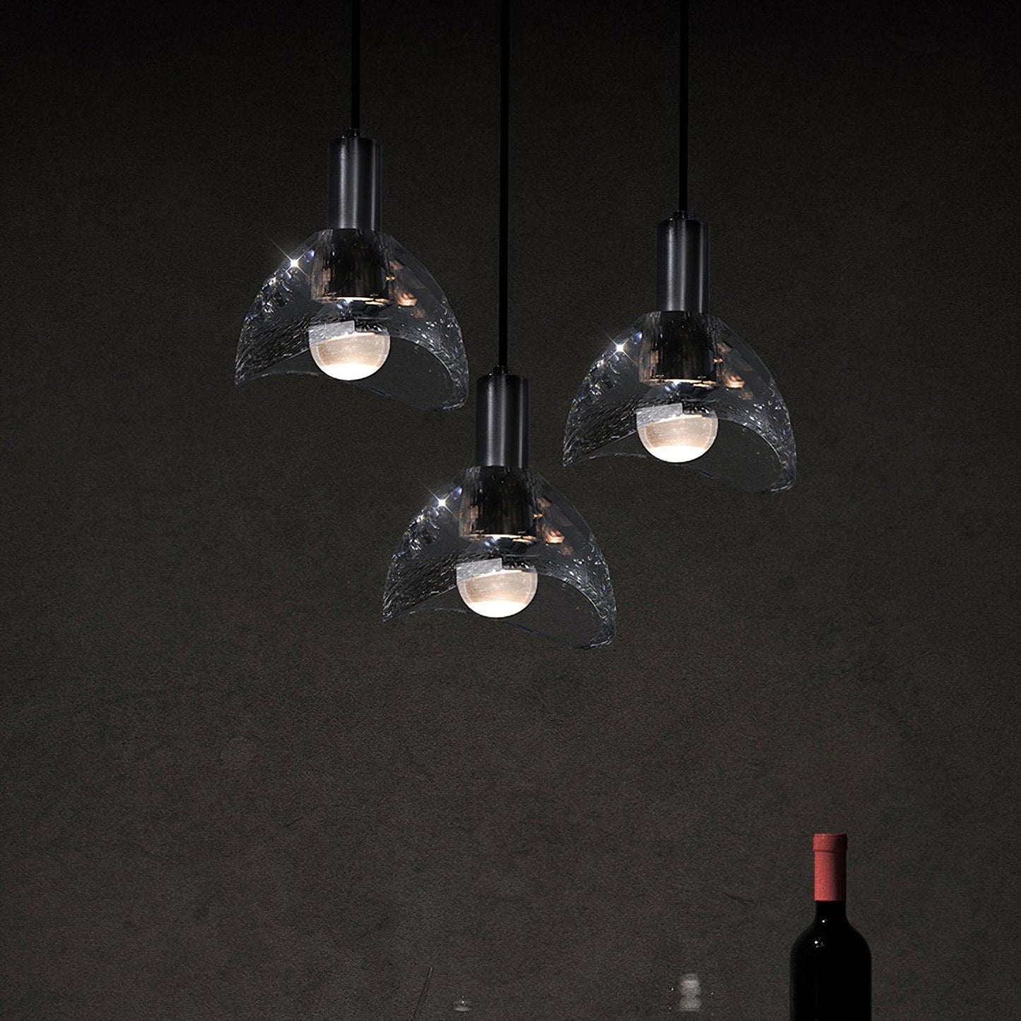 Latham Glass Hanging light Pendant Lamp