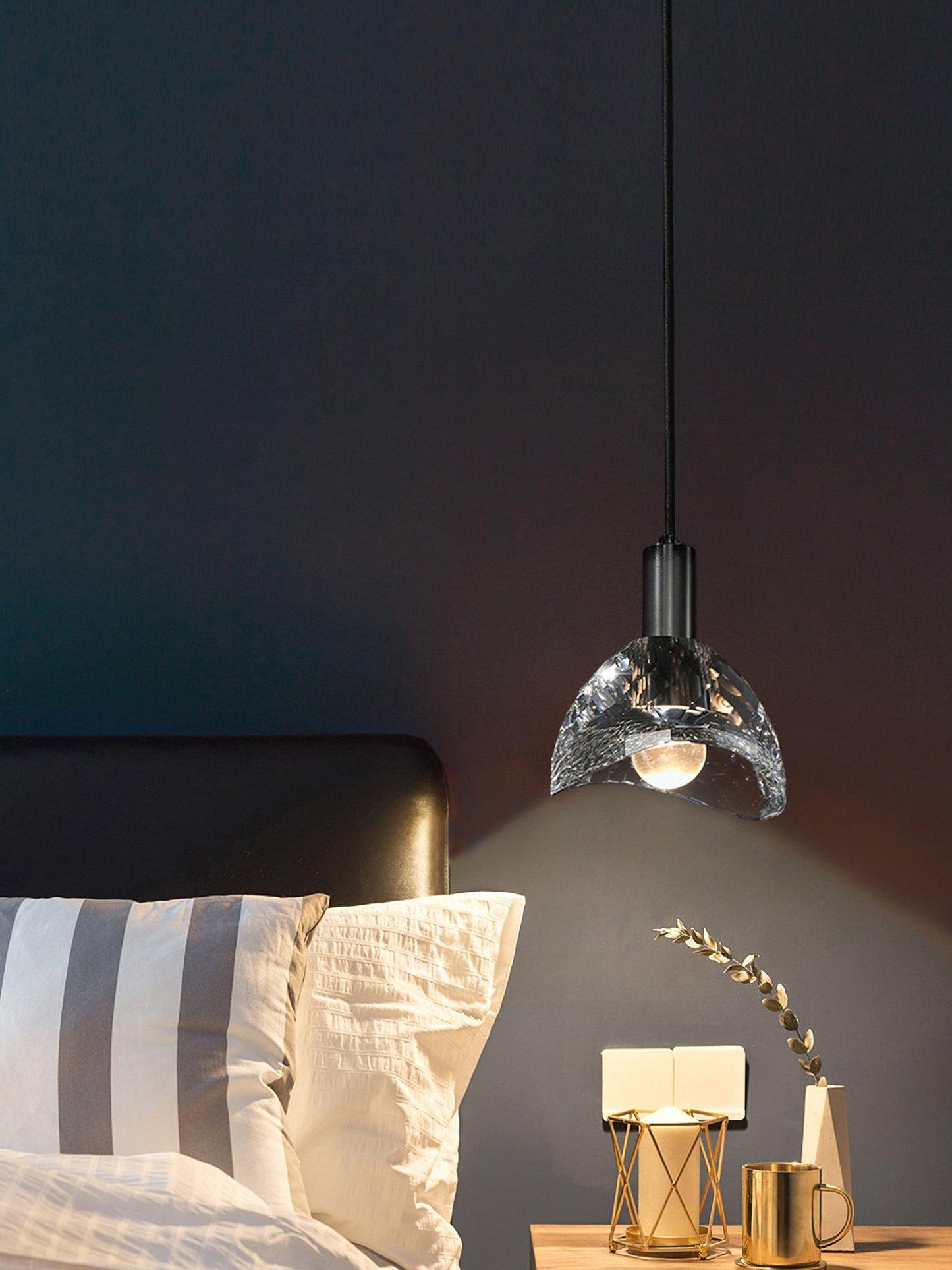 Latham Glass Hanging light Pendant Lamp