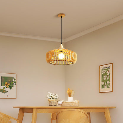 Lattice Nest Wooden Drop light Pendant Lamp